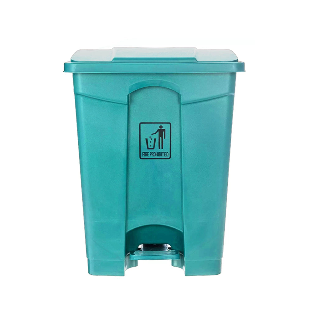 THS AF07318 Blue Garbage Can With Pedal 87 L