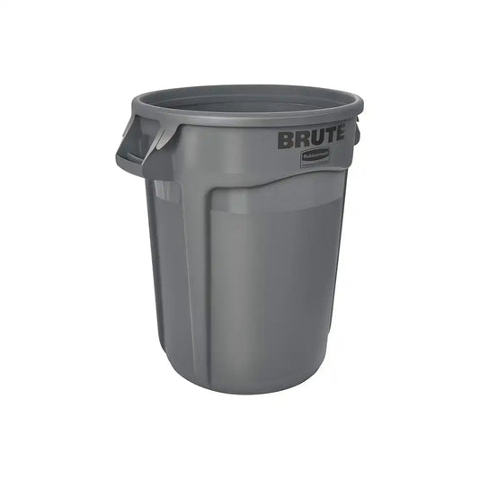 rubbermaid 121l brute container without lid gray 1 x 6