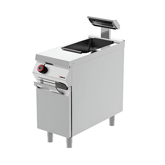 Desco Dump Fryer Under Open Cabinet, 1 kW, 40 x 70 x 90 cm