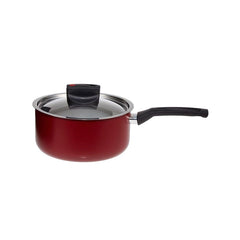 Prestige Safecook 1.4L Sauce Pan, Red