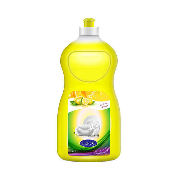 THS Dishwashing Liquid Lemon, 1 Ltr, 24 can