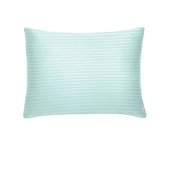 THS Zen Stripes Single Cotton Pillowcase Baby blue