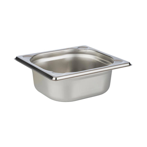 THS Stainless Steel GN 1/6 Pan, Height 6.5CM