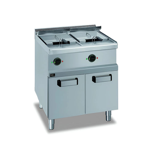 Apach Cook Line Stainless Steel Electric Fryer APFE-77P/PL With Dual Tanks of 13 Ltr