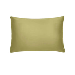 THS Giza Cotton Pillowcase Pair Slit Green