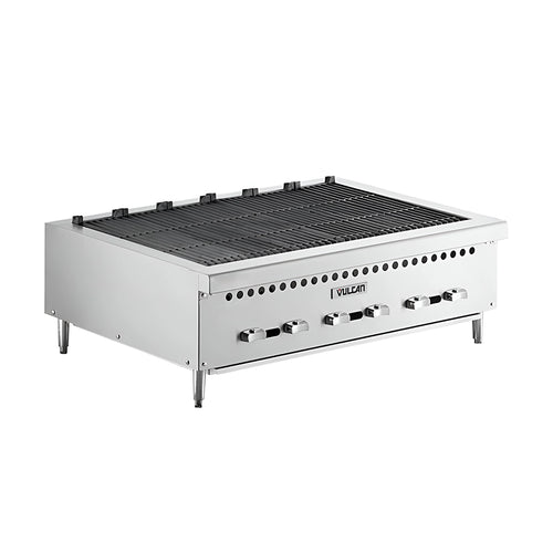 Vulcan Gas Charbroiler Grill with 4 Burners, 91 x 69 x 34 cm