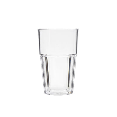 Tribeca Casablanca  Polycarbonate Pc Clear Stackable Tumbler 3ml, BOX QUANTITY 100 PCS