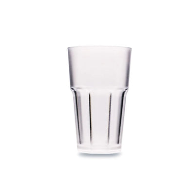 Tribeca Premium Frosted Polycarbonate Pc Clear Tumbler 300 ml, BOX QUANTITY 75 PCS