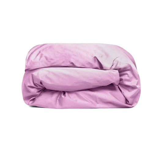 ths giza cotton king duvet cover mauve