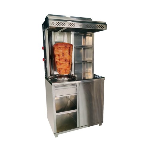 THS Glas Shawarma Machine, Cap 1 Unit, 55 x 70 x 195 cm