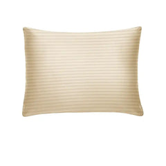 THS Zen Stripes Cotton Pillowcase Pair Beige