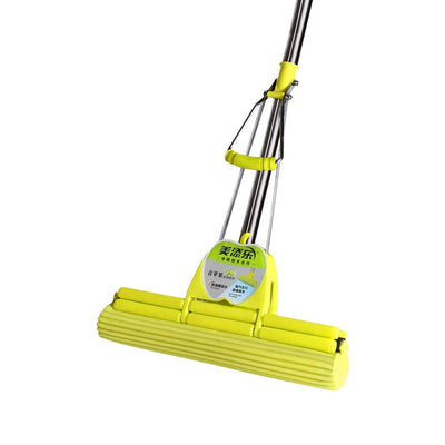 THS Plastic Mop, Yellow, 110 cm, 15 pcs