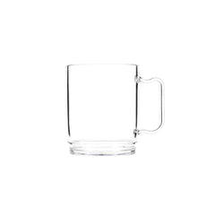 Tribeca  Polycarbonate Clear Tribeca  Polycarbonate Mug 300 ml, BOX QUANTITY 72 PCS