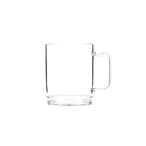 Tribeca  Polycarbonate Clear Tribeca  Polycarbonate Mug 300 ml, BOX QUANTITY 72 PCS