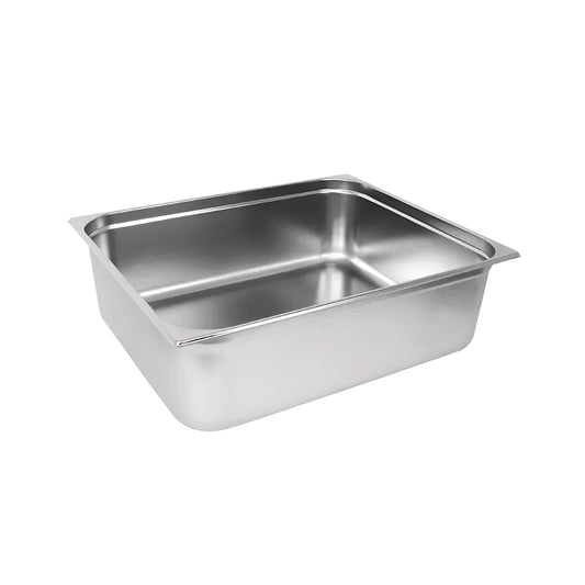 THS Stainless Steel GN 2/1 Pan, Height 20cm