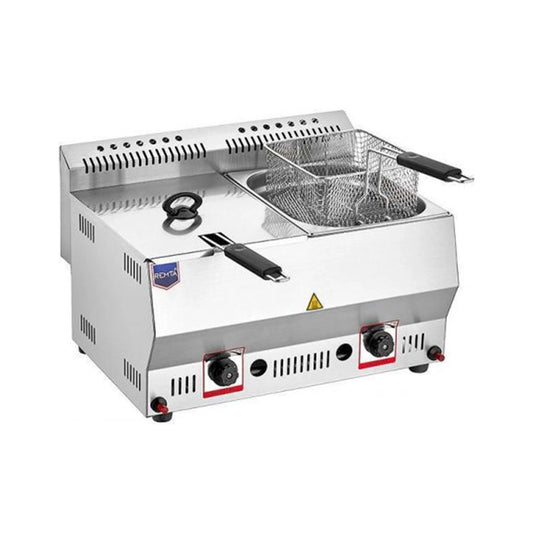 electric deep fryer with double oil drain tap 10 10 l 5400 w