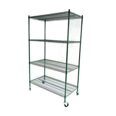 Casifit 1848pew Epoxy Wire Shelving Unit, 122 x 45.5 x 185 cm