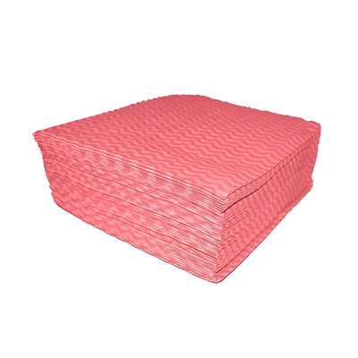 THS Disposable J-Cloth , Red, 36 pkt