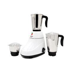 Butterfly Stainless Steel 600 W Ivory Mixer Grinder With Jars, White