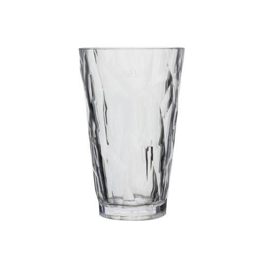 Tribeca Exclusive Diamond Polycarbonate Pc Clear Tumbler 300+ml