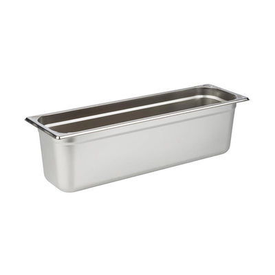 Viraj Stainless Steel GN 2/4 Pan, Height 15cm