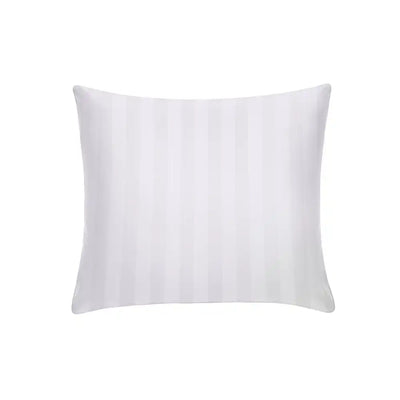 ths eternal stripes large cushion cover white