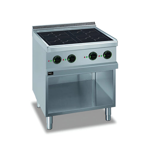 Apach Cook Line Stainless Steel Electric Fryer Induction 4-Zones APRI-77P/PL, Volume 2 Ltr,  14KW