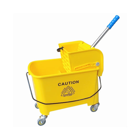 THS Mini Mop Bucket with Wringer, Yellow, 20 L , 5 pcs