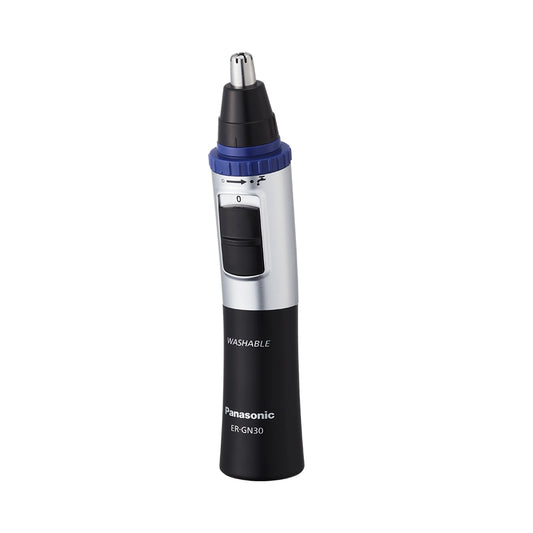 Panasonic Nose, Ear And Facial Hair Trimmer With Vortex Cleaning System, Battery Operated