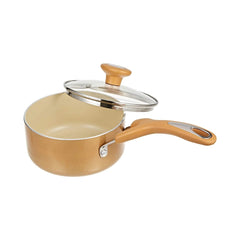 Meyer Aluminium 16 cm Sauce Pan With Glass Lid