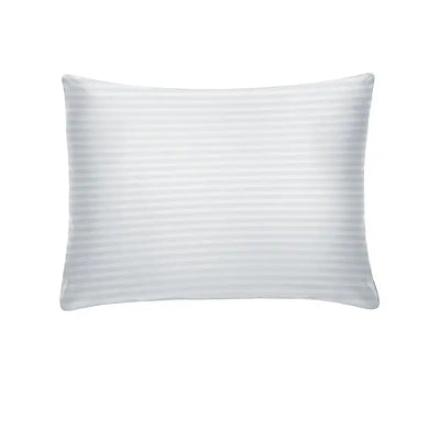 ths zen stripes single cotton pillowcase grey