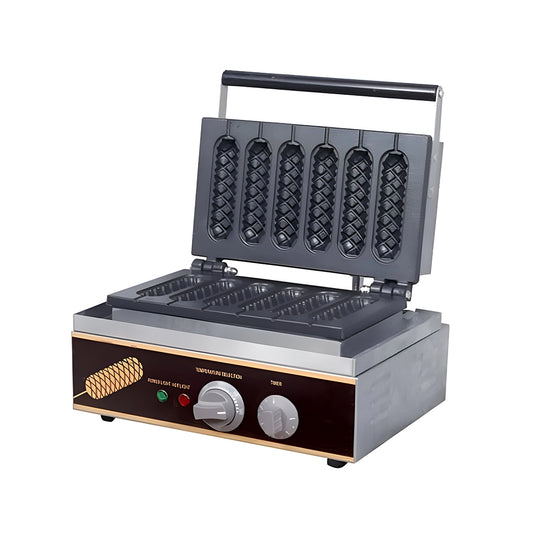 THS Waffle Baker Single Head, 1.5 kW, 36 x 33 x 24.5 cm