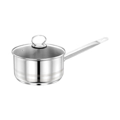 Prestige Stainless Steel 1L Sauce Pan With Glass Lid