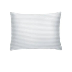 THS Zen Stripes Cotton Pillowcase Pair Silver Grey