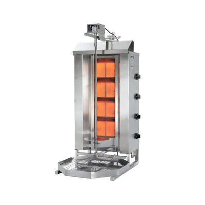 Potis GD4 Natural Gas Shawarma Machine 70 KG 11.20 kW, 55 x 74 cm   HorecaStore