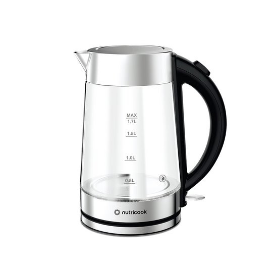 nutricook electric glass kettle gk100 2200 w