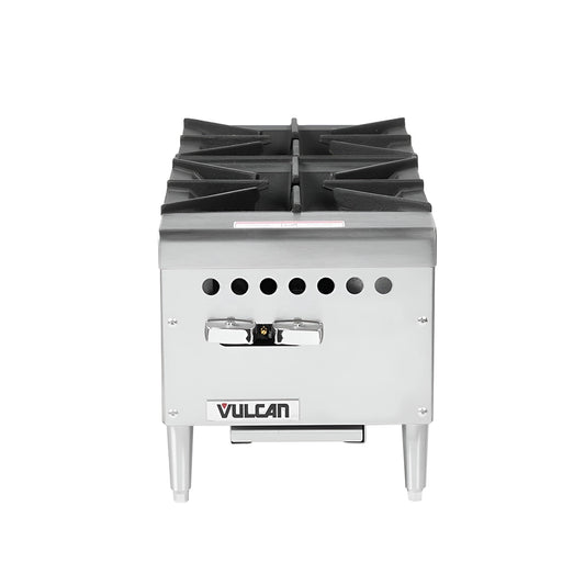 Vulcan Table Top Gas Cooker 2 Burner, 30 x 75 x 34 cm