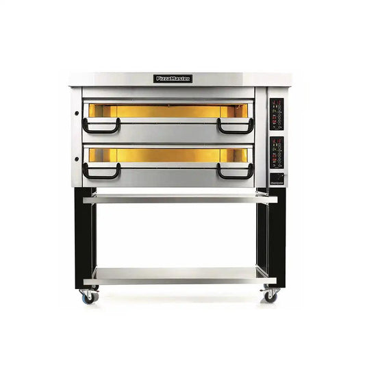 Pizzamaster PM 732ED Counter Top Modular Pizza Oven Stone Heated Double Pizza Oven 9.5 kW - HorecaStore