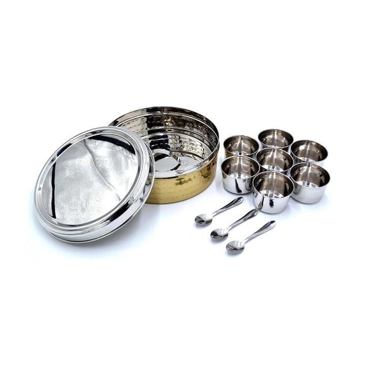 winsor-stainless-steel-spice-box-hammered-gold-finish-set-of-11