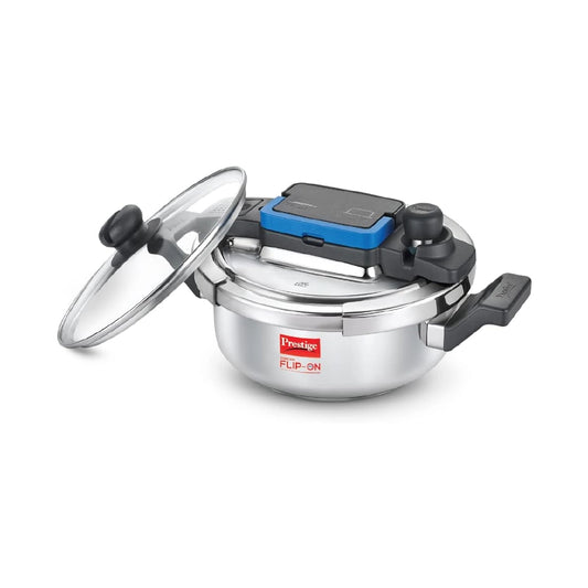 prestige-stainless-steel-svachh-flip-on-mini-pressure-cooker-with-glass-lid-silver