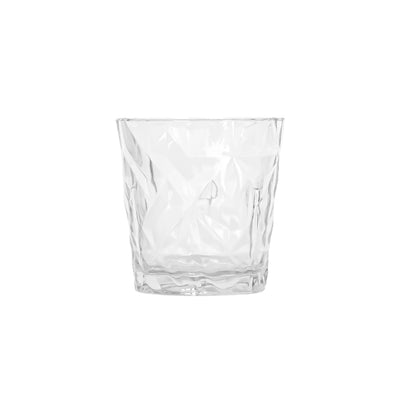 Tribeca Exclusive Prisma Polycarbonate Clear Blue Tumbler 250+ml, BOX QUANTITY 36 PCS