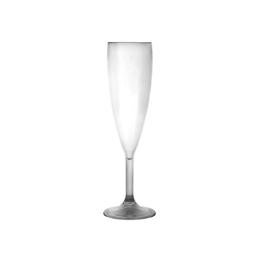 Tribeca Polycarbonate Clear Flute Champagne Glass 180 ml, BOX QUANTITY 50 PCS