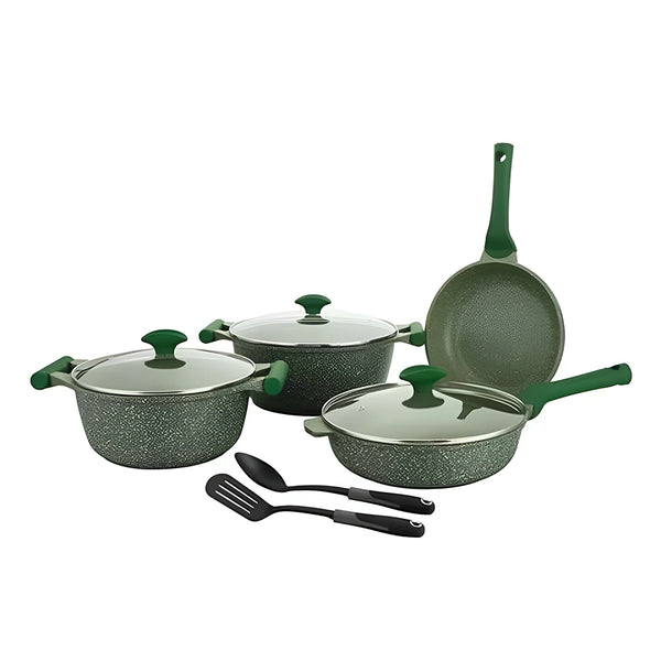 prestige-essentials-granite-set-of-9-green