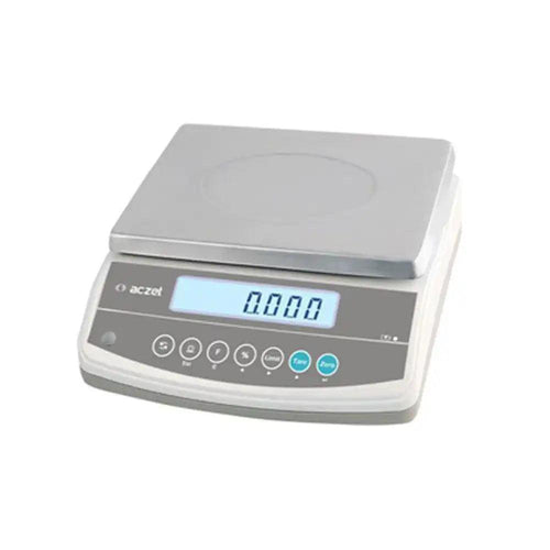 Aczst CZ30 Electronic Scale, Rechargeable Battery, Digital Display, Plate Capacity 30 KG, 24.8 x 19.7 x 8.3 cm