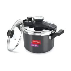 Prestige Aluminum 5L/ 22 cm Svachh Clip Hard Anodised Pressure Cooker