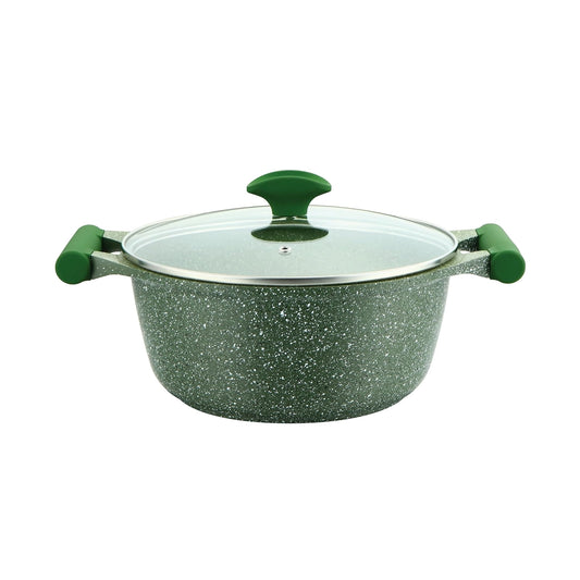 prestige-essentials-aluminum-1-8l-granite-non-stick-casserole-with-lid-green
