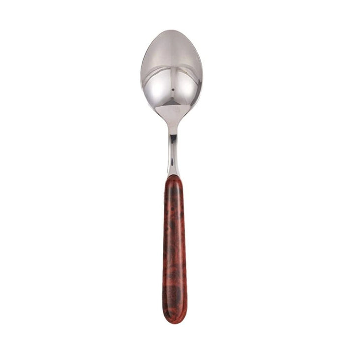 winsor-stainless-steel-dessert-spoon-walnut-handle-silver