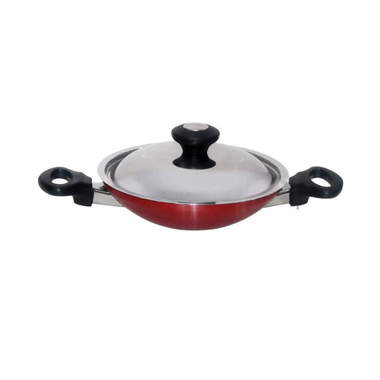 prestige-kadai-with-stainless-steel-lid-red