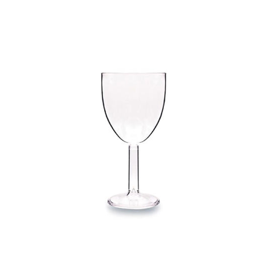 Tribeca Polycarbonate  Clear Wine Goblet Glass 250 ml