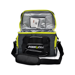 Pinnacle Nylon Collapsible Cooler Bag, Capacity of 12 Cans, Black